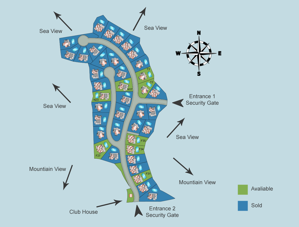 Mediterra Cyprus Site Plan