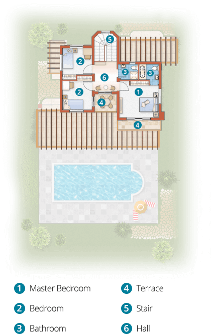 Villa F - First Floor